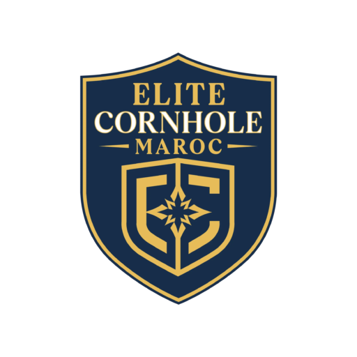 Logo Elite Cornhole Maroc -Couleur
